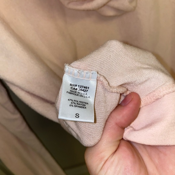 Wildfox Rose All Day Pink Sweatshirt - Picture 4 of 4